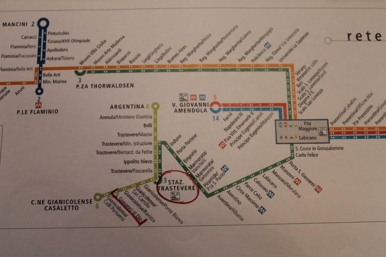 רומא Appartamento Monteverde מראה חיצוני תמונה
